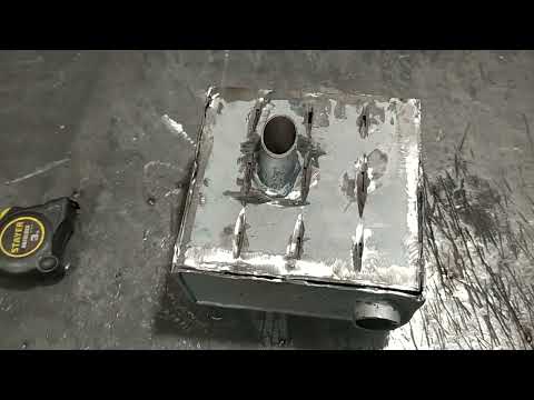 Видео: Снегоболотоход ЛитЛ 12 л.с. - доработка глушителя