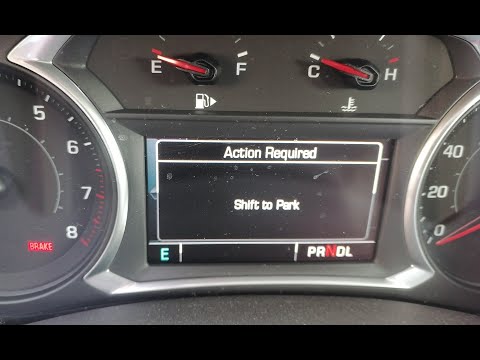 Видео: Устраняем сообщение "Shift To Park"   Chevrolet Malibu