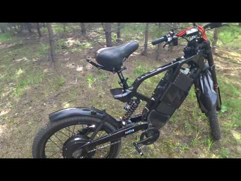 Видео: Обзор карбонового электровелосипеда Denzel Boxon 2000 Вт! Часть1.