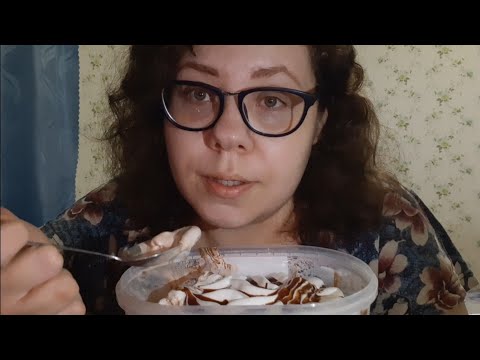Видео: АСМР Мукбанг корыто мороженого ночью сожрала пока все спят 🤫😋😏/Как я познакомилась с мужем
