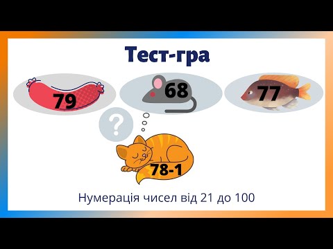 Видео: Усний рахунок в межах 100. Тест-гра. 1-2 клас #початковашкола