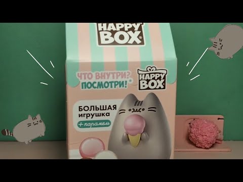 Видео: РАСПАКОВКА HAPPY BOX PUSHEEN:3