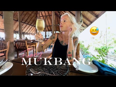 Видео: All Inclusive Lunch Mukbang🍜Нас накормили чем-то веселящим 😁😂Флирт с поваром🍝