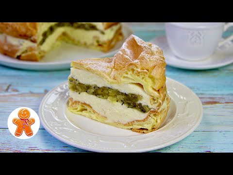 Видео: Торт Зимняя Карпатка 🍰 Большой Эклер с Киви