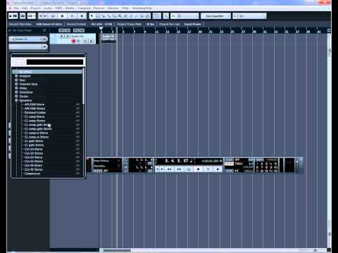 Видео: Начало работы в Cubase