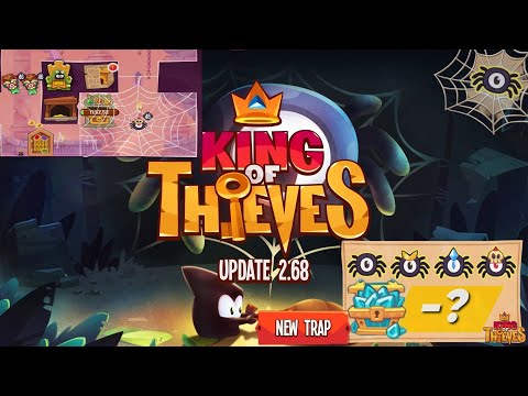 Видео: Новая ловушка ПАУК и обновление 2.68 в King of thieves