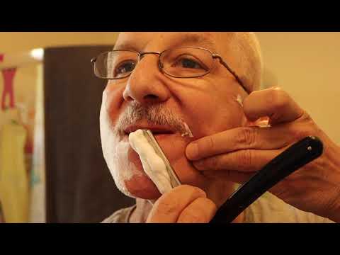 Видео: Тестирование разных способов заточки опасных бритв Kikuboshi straight razors shaving