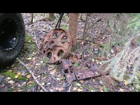 Видео: Собираю металл на выбитых стоянка. В поисках новых стоянок.