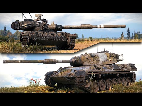 Видео: Leopard 1 & Manticore: Танец Теней - World of Tanks