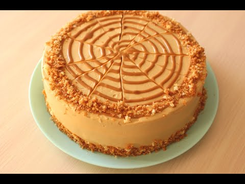 Видео: Торт Золотой ключик ~ простой рецепт вкусного торта