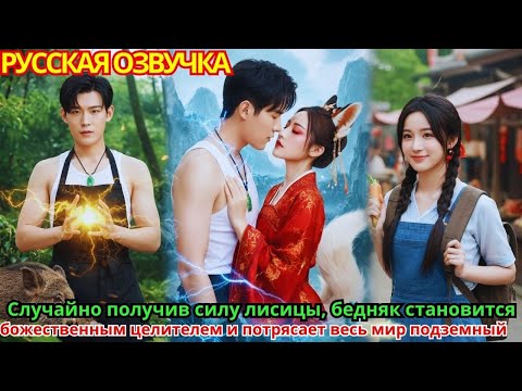 Видео: Случайно получив силу лисицы бедняк становится божественным целителем и потрясает весь мир подземный