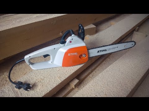 Видео: Обзор электропилы Stihl MSE 141C.