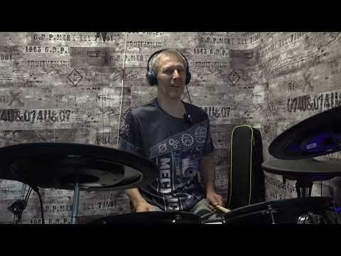 Видео: Пошел 11-й месяц моих занятий на барабосах. Разнообразил хайхэт и райд чуточку.