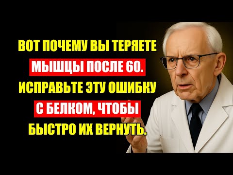 Видео: Врачи Раскрыли Секрет: Эта Ошибка С Белком После 60 Стремительно Разрушает Ваши Мышцы.
