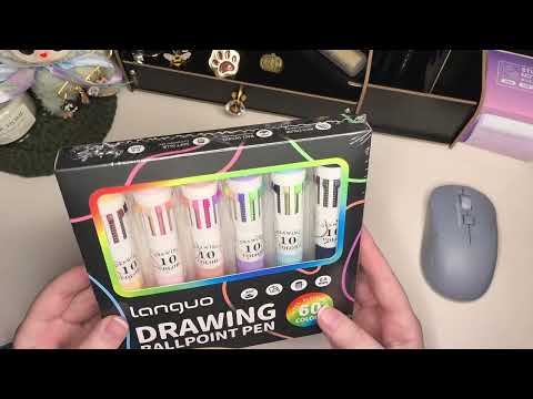 Видео: Набор шариковых ручек Languo