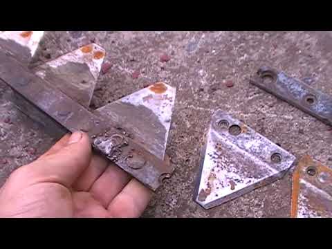 Видео: Косилка МФ70: Поломалось полотно косы. Что делать? Часть 1