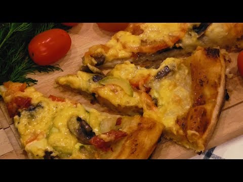 Видео: Пицца🍕 с тестом на закваске🌾 *Восторг*✨