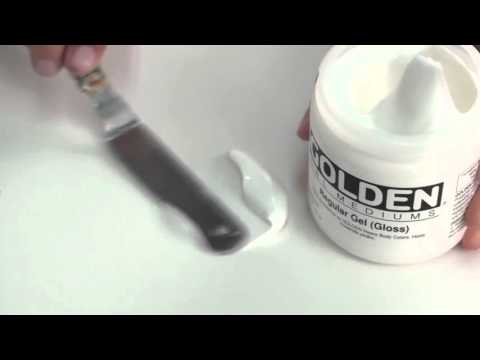 Видео: Экскурсия по GOLDEN Gel Mediums с Патти Брэди