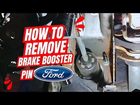 Видео: как снять штифт усилителя тормозов, Ford F-150, грузовик Ford F-150, усилитель тормозов