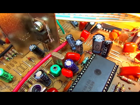 Видео: Ремонт телевизора AKAI CTSL21NS. Проблемный. Курсы телемастеров.