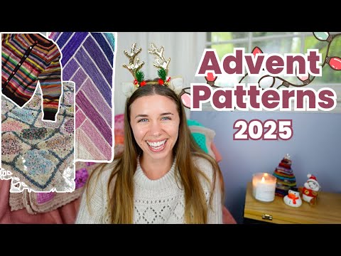 Видео: 10 НОВЫХ схем для вязания спицами и крючком к Адвенту 2025 года 🎄