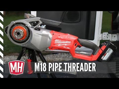 Видео: Трубонарезной станок Milwaukee #nps19