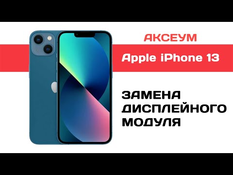 Видео: Замена экрана на iPhone 13