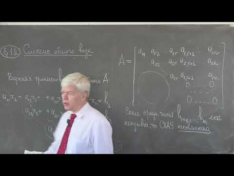 Видео: Крицков Л.В. | Лекция 11 по Алгебре и геометрии | ВМК МГУ