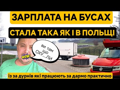 Видео: Зарплата на Бусі в 2024 | Витрати в трасі| В Польщі зарплата така як на бусі в Європі