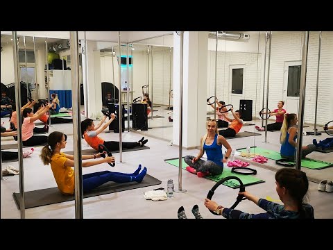 Видео: Пилатес класс с изотоническим кольцом🧘💙👆
