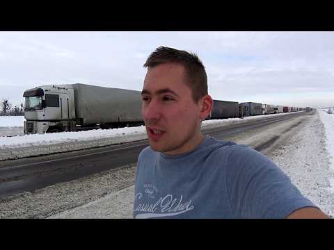 Видео: Два дня в пробке. #04 18г. это зимний дальнобой.