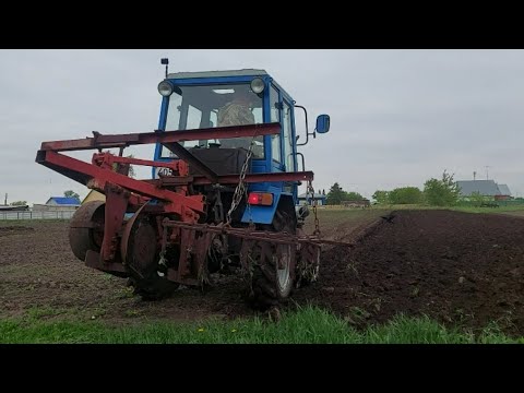 Видео: Вспашка участка 21.05.21.