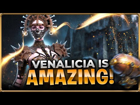 Видео: ПОДДЕРЖКА ВЫСШЕГО УРОВНЯ! Рейд Venalicia Thrallmother: Shadow Legends [Тестовый сервер]