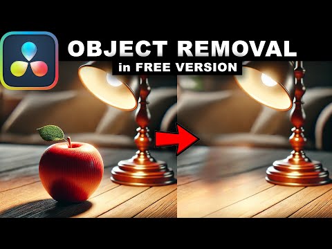 Видео: Как удалить объекты из видео в Davinci Resolve (бесплатная версия)