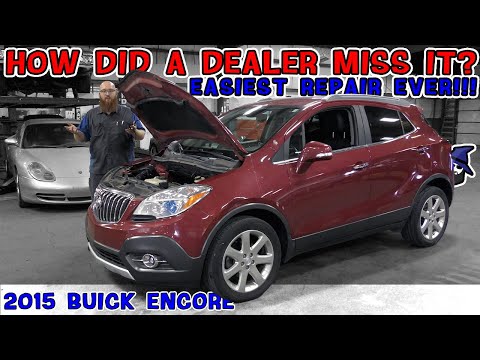 Видео: Как дилер умудрился пропустить проблему на этом Encore 2015 года 4 раза? CAR WIZARD просто считыв...