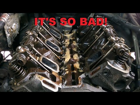 Видео: 4.0 Ranger восстановление часть 1 пробитая прокладка головки блока цилиндров разборка