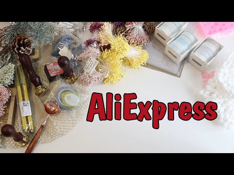 Видео: Много покупок с ALIEXPRESS/ Скрапбукинг