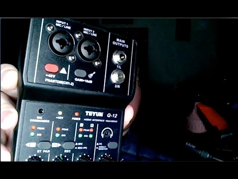 Видео: Звуковая карта Teyun Q12. Новая версия. Обзор