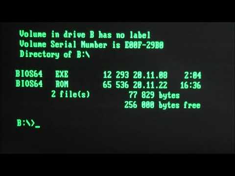 Видео: Как сделать дамп BIOS на 286? / Обзор BIOS64.EXE