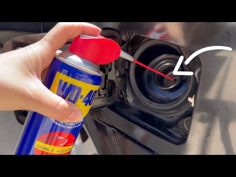 Видео: Побрызгайте эту часть автомобиля wd 40 и результат вас удивит.