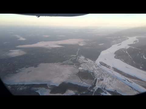 Видео: Взлёт с Ухты и посадка на Вуктыле