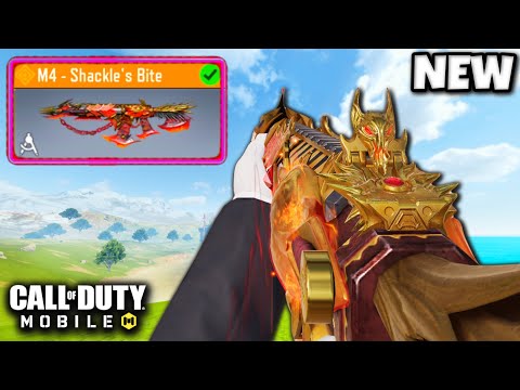 Видео: *НОВЫЙ* ЛЕГЕНДАРНЫЙ M4 — УКУС ШЭКЛА 😍 (COD MOBILE)