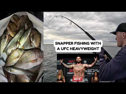 Видео: Безумие снапперов! Рыболовный порт Филлип-Бэй с тяжеловесом UFC!