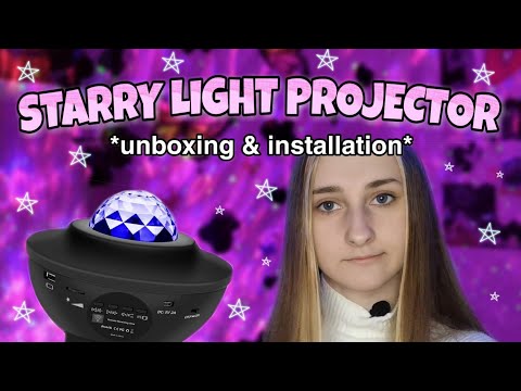 Видео: STARRY SKY LIGHT PROJECTOR распаковка | проектор из тикток