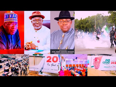 Видео: Молодежь DELTA уничтожает все баннеры TINUBU, показывая ему, что они будут делать в 2027 году, на...