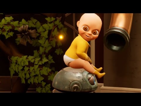 Видео: Гоняем лысого 👶🤖