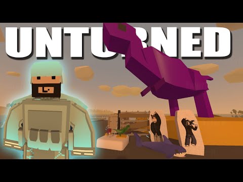 Видео: Декорации, структуры, одежда с карты Kuwait | Unturned