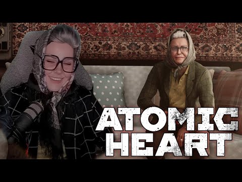 Видео: Баб Рина показала скилл в Атомном Сердце! │ Лучшие моменты │ Нарезка Atomic Heart #3