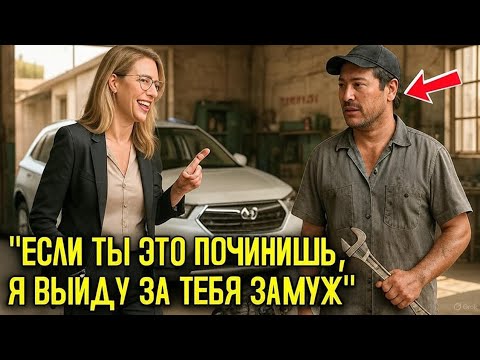 Видео: «Если починишь этот мотор — я выйду за тебя замуж», — засмеялась инженер над скромным механиком…