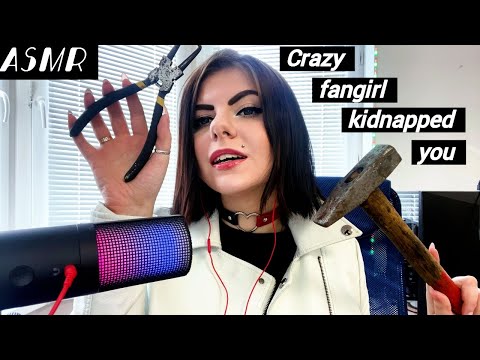 Видео: АСМР Сумасшедшая фанатка похитила тебя🛠~Ролевая игра~||ASMR Crazy fangirl kidnapped you😵~Roleplay~